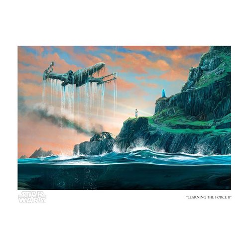 Star Wars Learning the Force II by Akirant Paper Giclee Art Print