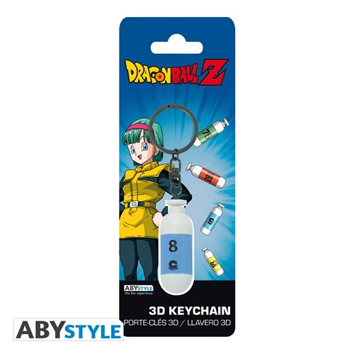 Dragon Ball Z Blue Capsule Corp. 3D Key Chain