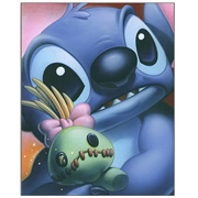 Lilo & Stitch Smile Series Stitch Canvas Giclee Print