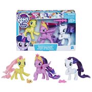 My Little Pony Equestria Friends Twilight Sparkle, Rarity, and Fluttershy Mini-Figures