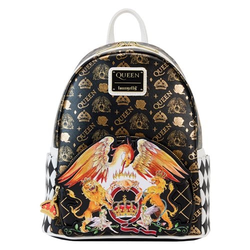 Queen Logo Crest Mini-Backpack
