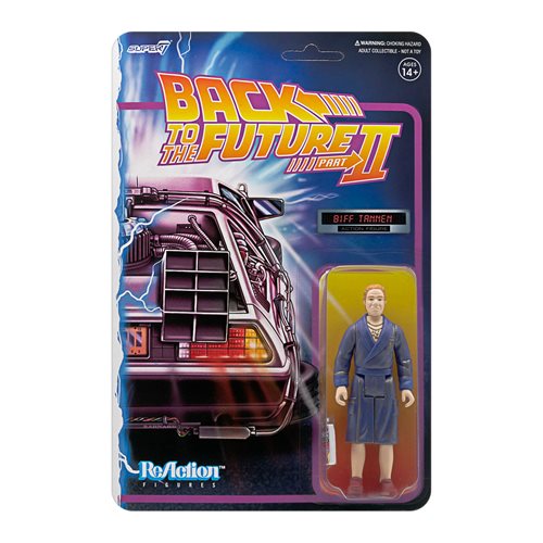 Back to the Future Biff Tannen 3 3/4-Inch ReAction Figure