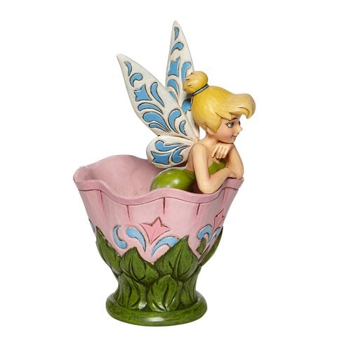 Disney Traditions Tink Sitting in Flower A Spot of Tink by Jim Shore Statue