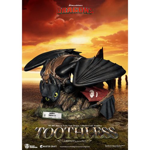 How to Train Your Dragon 3 Toothless MC-067 Master Craft Statue