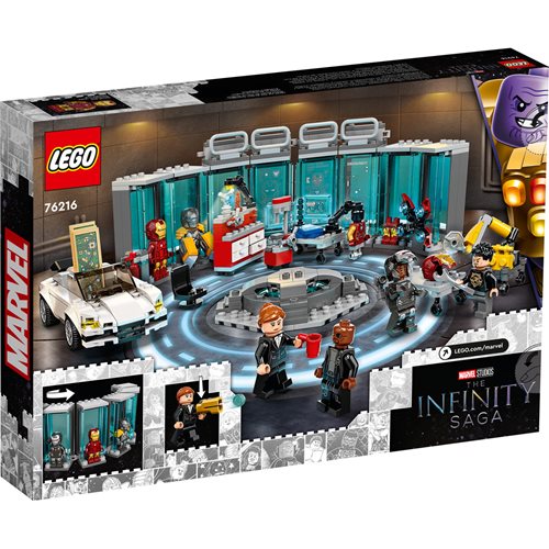 LEGO 76216 Marvel Super Heroes Iron Man Armory
