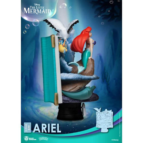 The Little Mermaid Disney Story Book Series Ariel D-Stage DS-079 6-Inch Statue