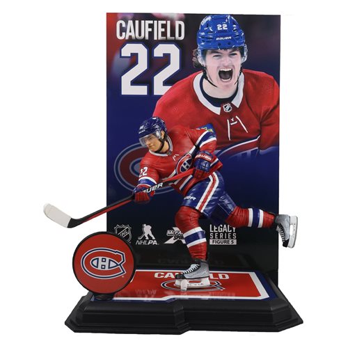 NHL SportsPicks Montreal Canadiens Cole Caufield 7-Inch Scale Posed Figure