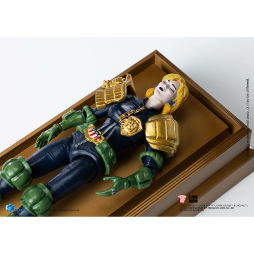 Judge Dredd Judge Anderson Hall of Heroes Exquisite Mini 1:18 Scale Action Figure - Previews Exclusi