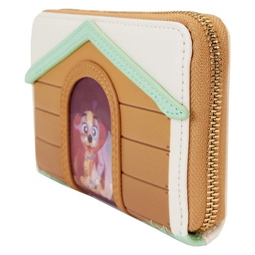 I Heart Disney Dogs Triple Lenticular Zip-Around Wallet