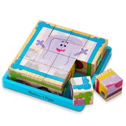 Blue's Clues & You! 16-Piece Wooden Cube Puzzle