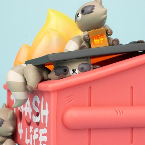 Dumpster Fire Trash Panda Vinyl Figure