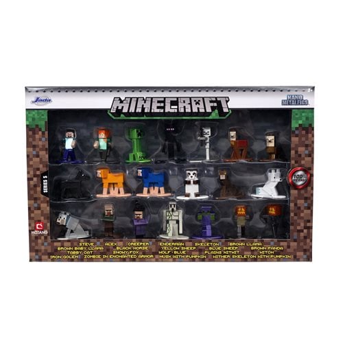 Minecraft Nano MetalFigs Mini-Figure Wave 5 20-Pack