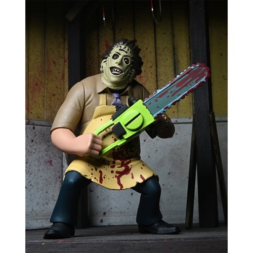 Texas Chainsaw Massacre Toony Terrors 50th Anniversary Leatherface 6-Inch Scale Action Figure