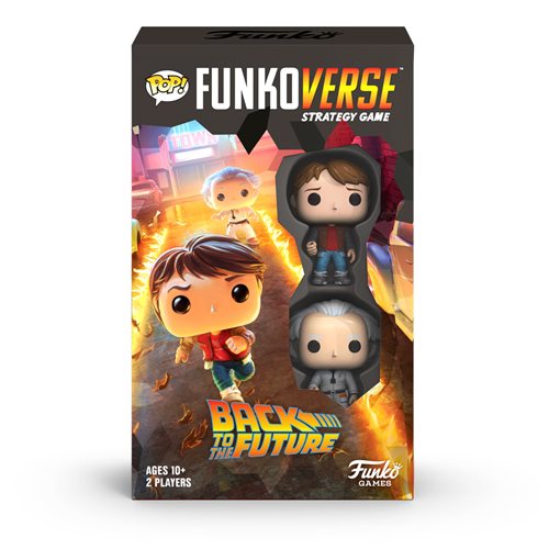 Back to the Future 100 Pop! Funkoverse Strategy Game Expandalone