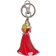 Sleeping Beauty Aurora Colored Pewter Key Chain