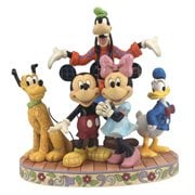 Disney Traditions Fab Five The Gang's All Here Statue