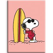 Peanuts Joe Cool Surf Flat Magnet