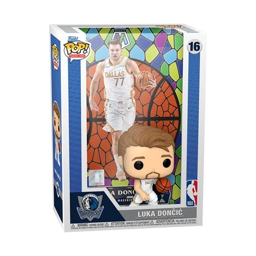 NBA Luka Doncic Mosaic Pop! Trading Card Figure
