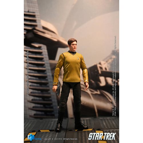 Star Trek 2009 Sulu Exquisite Mini 1:18 Scale Action Figure - Previews Exclusive
