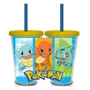 Pokemon Lenticular with 3D Background 16 oz. Travel Cup