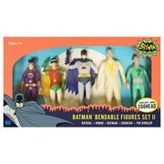 Batman Classic TV Series 5 1/2-Inch Bendable Figure Box Set Wave 2