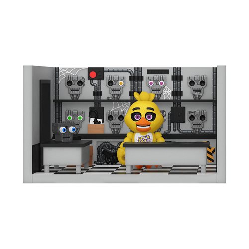 Five Nights at Freddy's Storage Room with Chica Snap Playset
