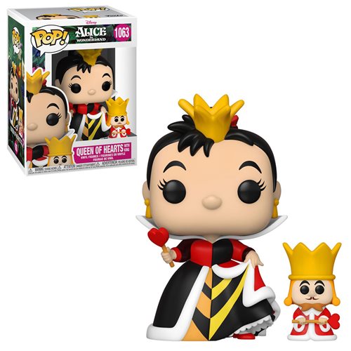 Alice in Wonderland 70th Anniversary Queen with King Funko Pop! Vinyl Figure and Buddy