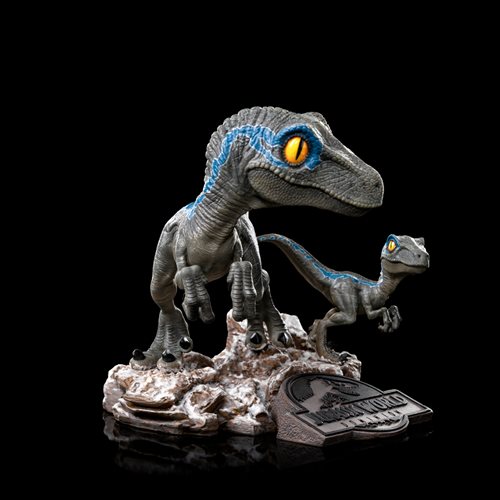 Jurassic World Dominion Blue and Beta MiniCo Vinyl Figure