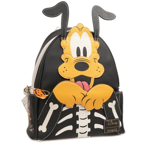 Disney Pluto Skellington Glow-in-the-Dark Mini-Backpack - Entertainment Earth Exclusive