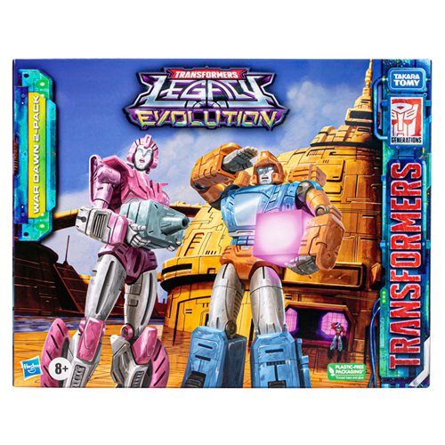 Transformers Legacy Evolution War Dawn Deluxe Cybertronian Erial and Dion 2-Pack - Exclusive
