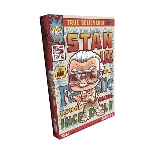 Marvel Stan Lee Adult Boxed Pop! T-Shirt