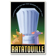 Ratatouille L'Historie D'un Rat Paper Giclee Print
