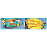 Phineas and Ferb Peel and Stick Border