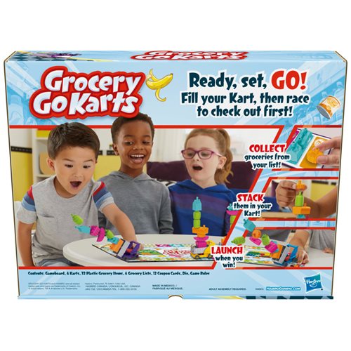 Grocery Go Karts Board Game