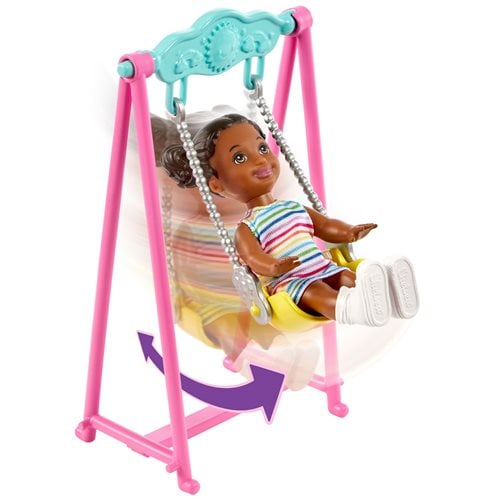 Barbie Skipper Babysitters Inc. Bounce House Dolls and Playset