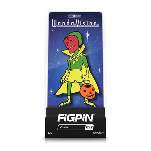 WandaVision Vision FiGPiN Classic 3-Inch Enamel Pin - FiGPiN Exclusive