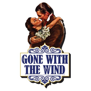 Gone with the Wind Embrace Funky Chunky Magnet