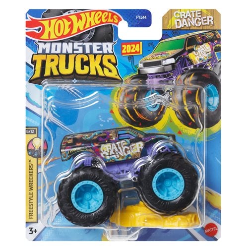 Hot Wheels Monster Trucks 1:64 Scale Vehicle 2024 Mix 5 Case of 8