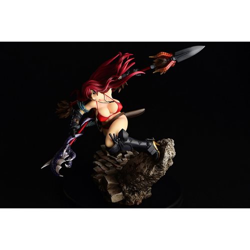 Fairy Tail Erza Scarlet the Knight Black Armor Version 1:6 Scale Statue - ReRun