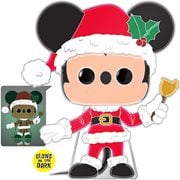 Disney Holiday Mickey Mouse GITD Large Enamel Pop! Pin