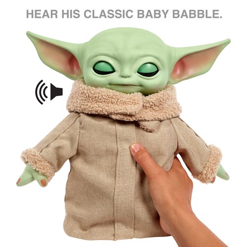 Star Wars Squeeze and Blink Grogu Feature Plush