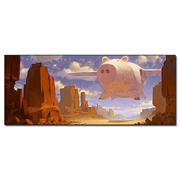 Toy Story 3 Hamm Air Limited Edition Canvas Giclee Print