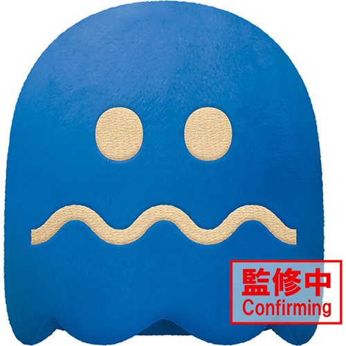 Pac-Man Turn-to-Blue Ghost Big Plush