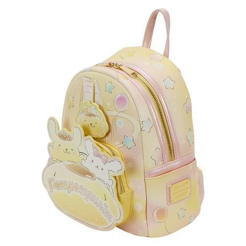 Sanrio Pompompurin Carnival Glow-in-the-Dark Mini-Backpack