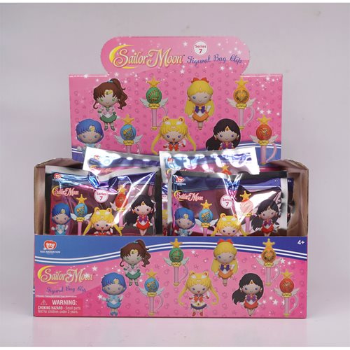 Sailor Moon Series 7 3D Foam Bag Clip Random 6-Pack