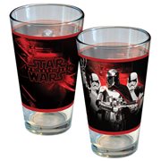 Star Wars: The Last Jedi Captain Phasma Electric Red Pint Glass