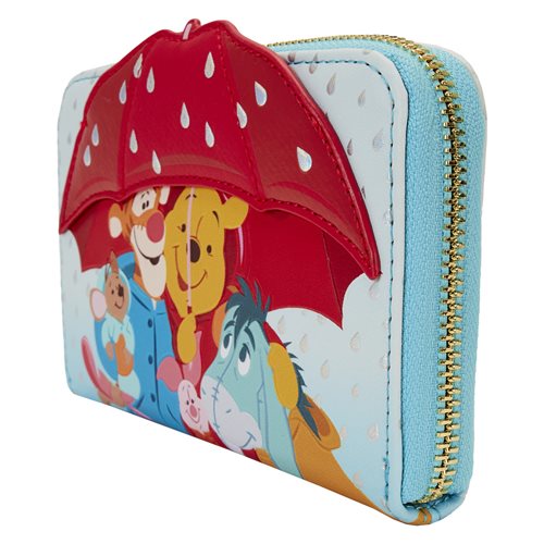 Winnie the Pooh and Friends Rainy Day Zip-Around Wallet