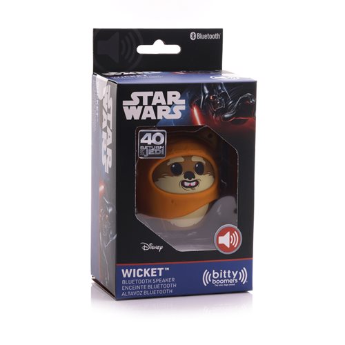 Star Wars: Return of the Jedi Wicket the Ewok Bitty Boomers Bluetooth Mini-Speaker