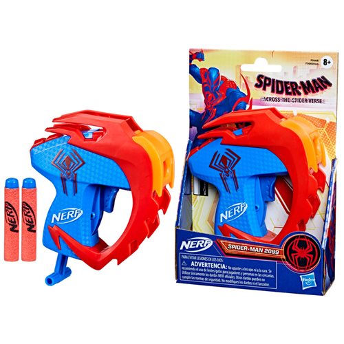 Spider-Man: Across The Spider-Verse Spider-Man 2099 Nerf MicroShots Dart Blaster