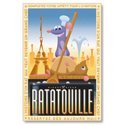 Ratatouille Appetite For Adventure Paper Giclee Print
